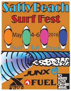 random artwork: local surf poster