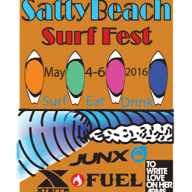 random artwork: local surf poster